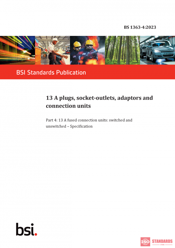 BS 1363 4:2023 PDF
