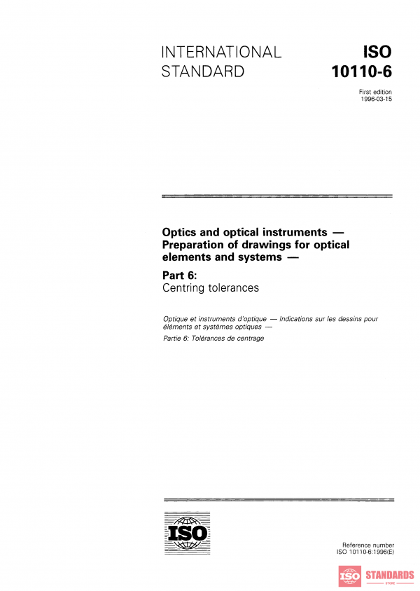 ISO 10110-6:1996 PDF