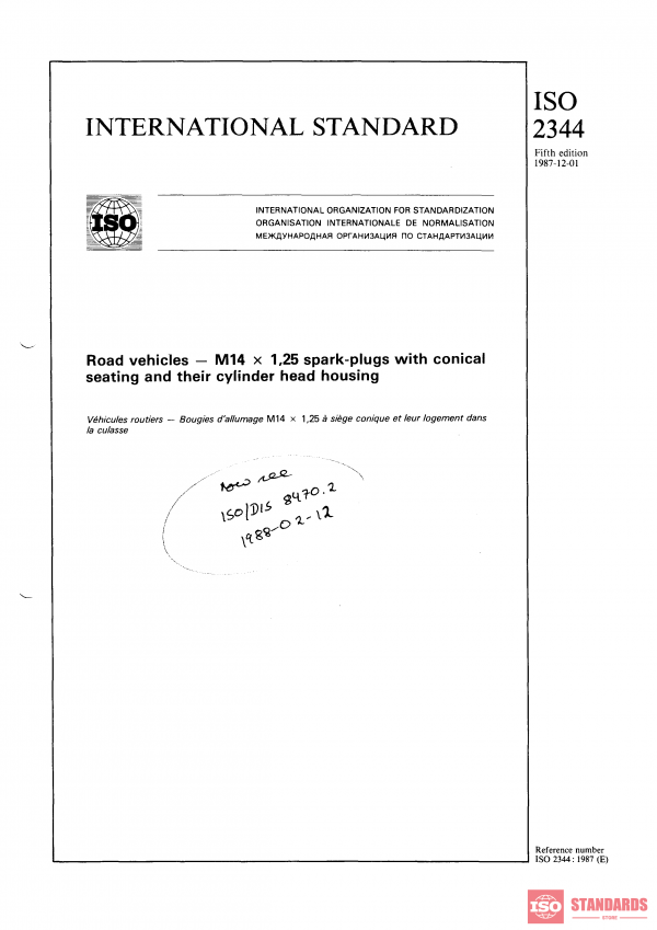 ISO 2344:1987 PDF