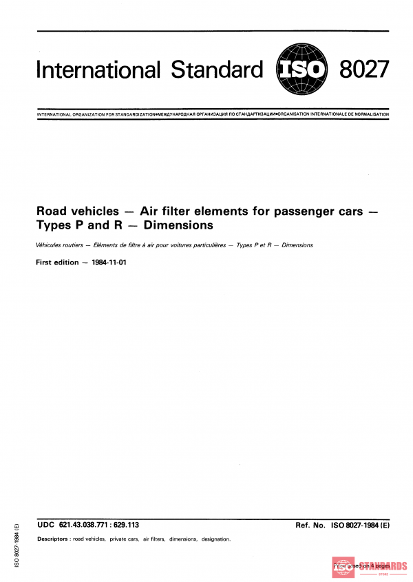 ISO 8027:1984 PDF