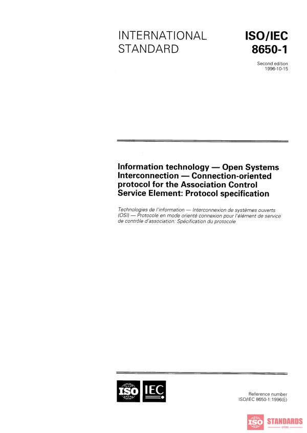 ISO/IEC 8650-1:1996 PDF