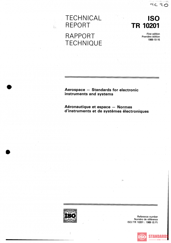 ISO/TR 10201:1989 PDF