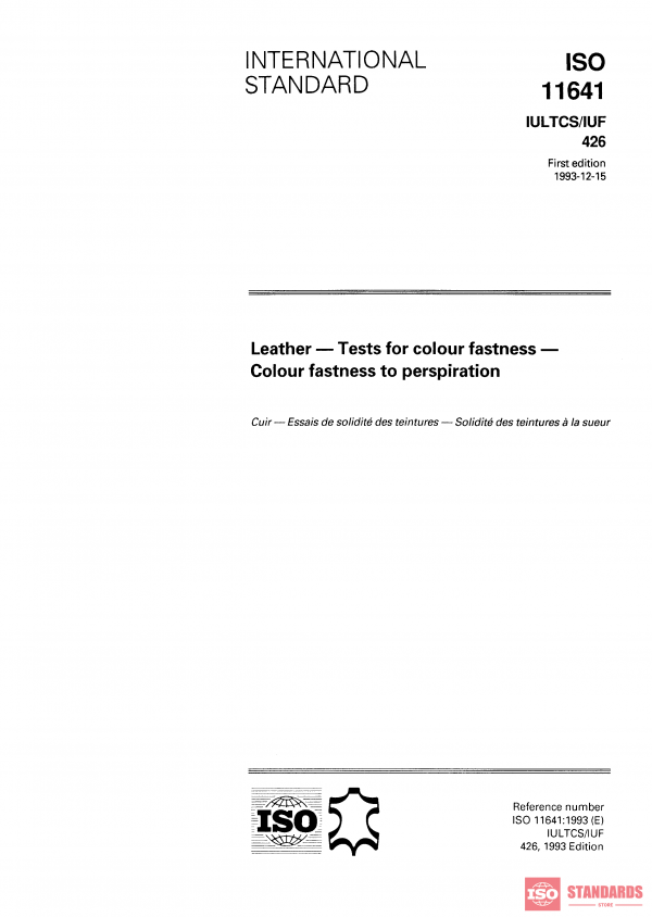 ISO 11641:1993 PDF