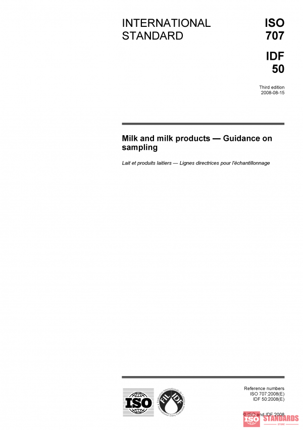 ISO 707:2008 PDF