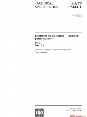 ISO/TS 17444-1:2017 PDF