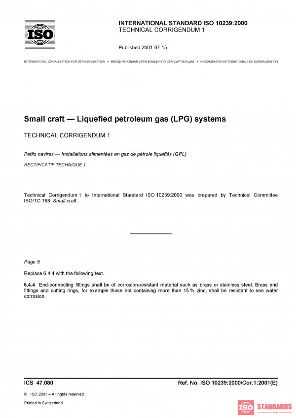 ISO 10239:2000/Cor 1:2001 PDF