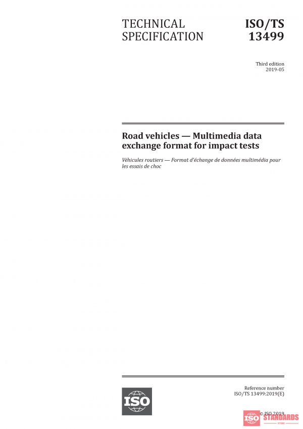 ISO/TS 13499:2019 PDF