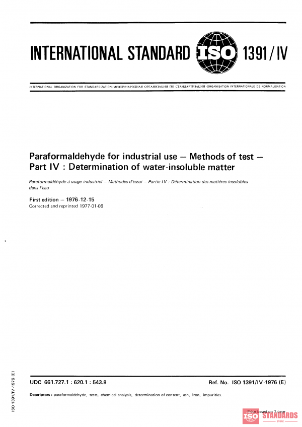 ISO 1391-4:1976 PDF