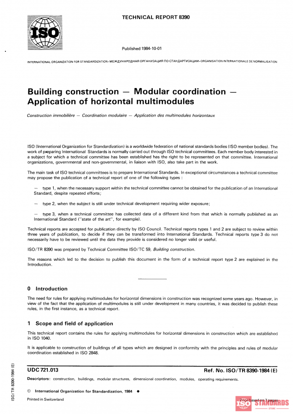 ISO/TR 8390:1984 PDF