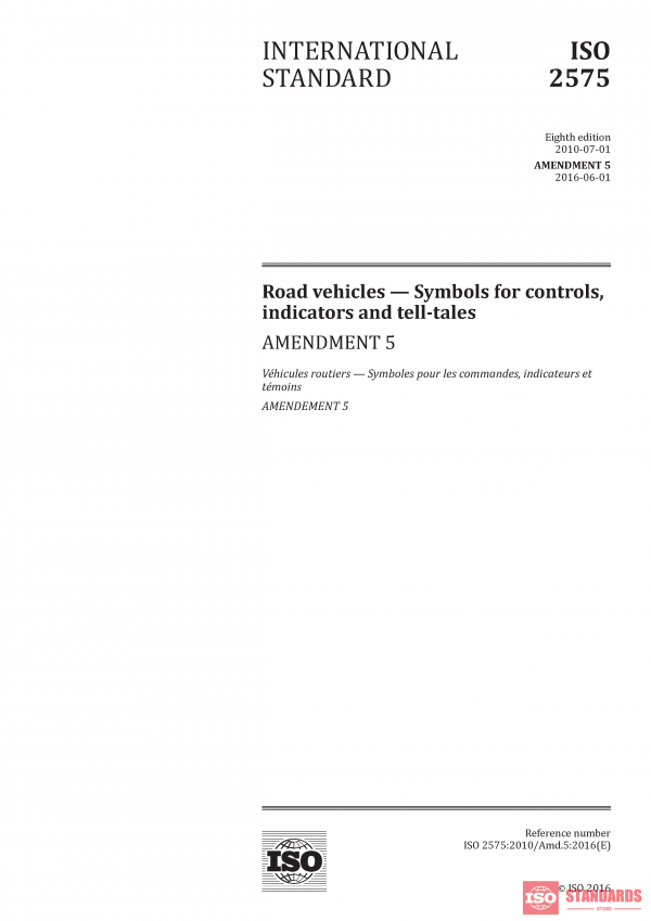 ISO 2575:2010/Amd 5:2016 PDF