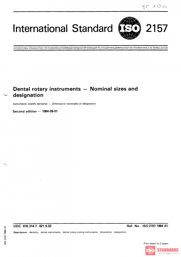 ISO 2157:1984 PDF