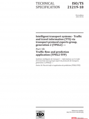 ISO/TS 21219-18:2015 PDF
