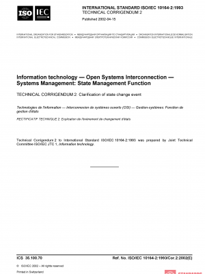 ISO/IEC 10164-2:1993/Cor 2:2002 PDF