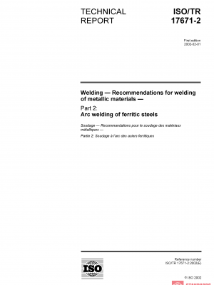 ISO/TR 17671-2:2002 PDF