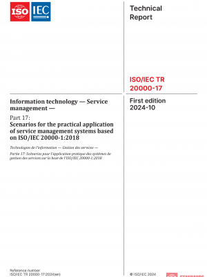 ISO/IEC TR 20000-17:2024 PDF