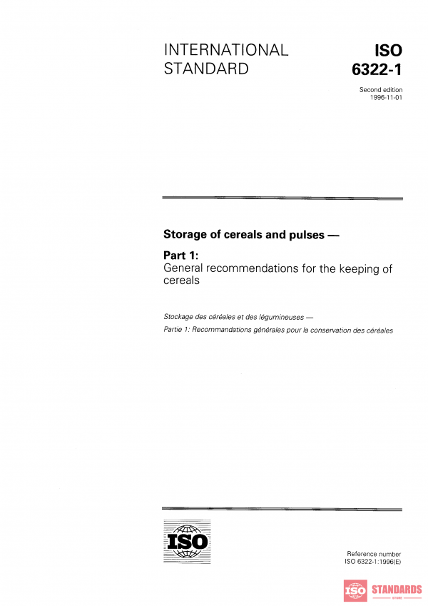 ISO 6322-1:1996 PDF