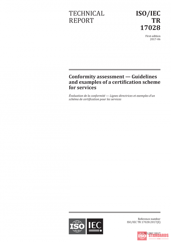 ISO/IEC TR 17028:2017 PDF