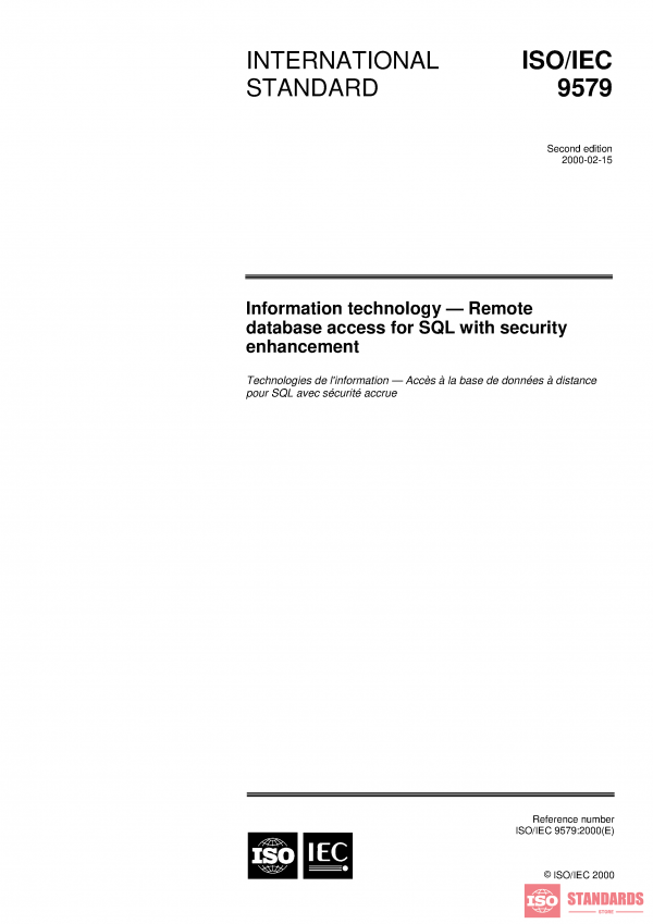 ISO/IEC 9579:2000 PDF