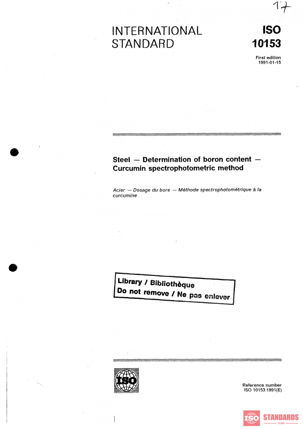 ISO 10153:1991 PDF