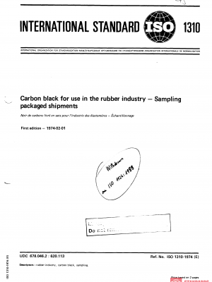 ISO 1310:1974 PDF