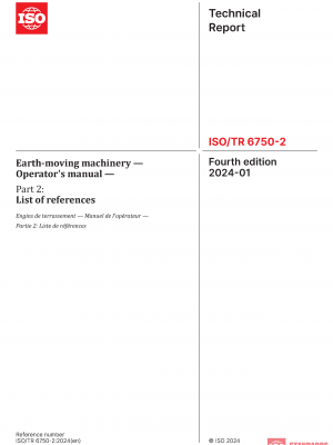 ISO/TR 6750-2:2024 PDF