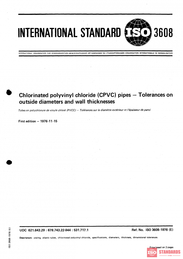 ISO 3608:1976 PDF