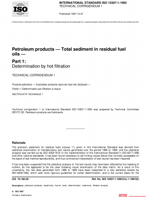 ISO 10307-1:1993/Cor 1:1997 PDF