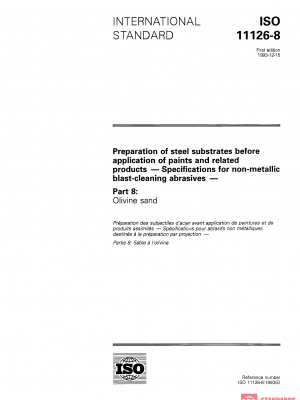 ISO 11126-8:1993 PDF