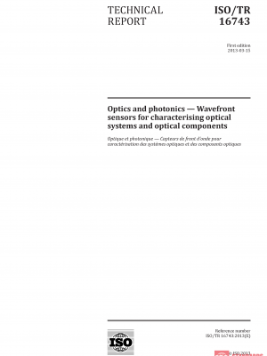 ISO/TR 16743:2013 PDF