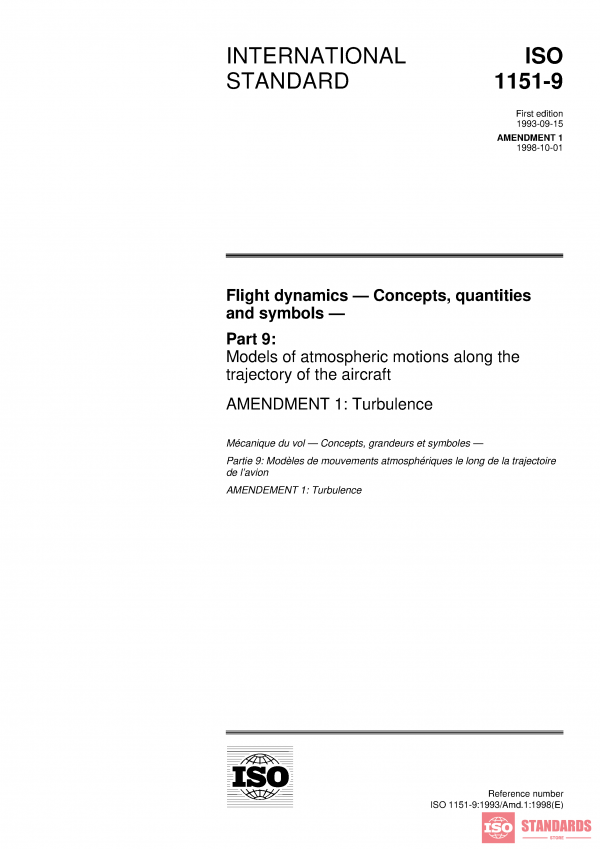 ISO 1151-9:1993/Amd 1:1998 PDF