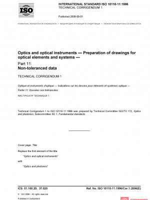 ISO 10110-11:1996/Cor 1:2006 PDF