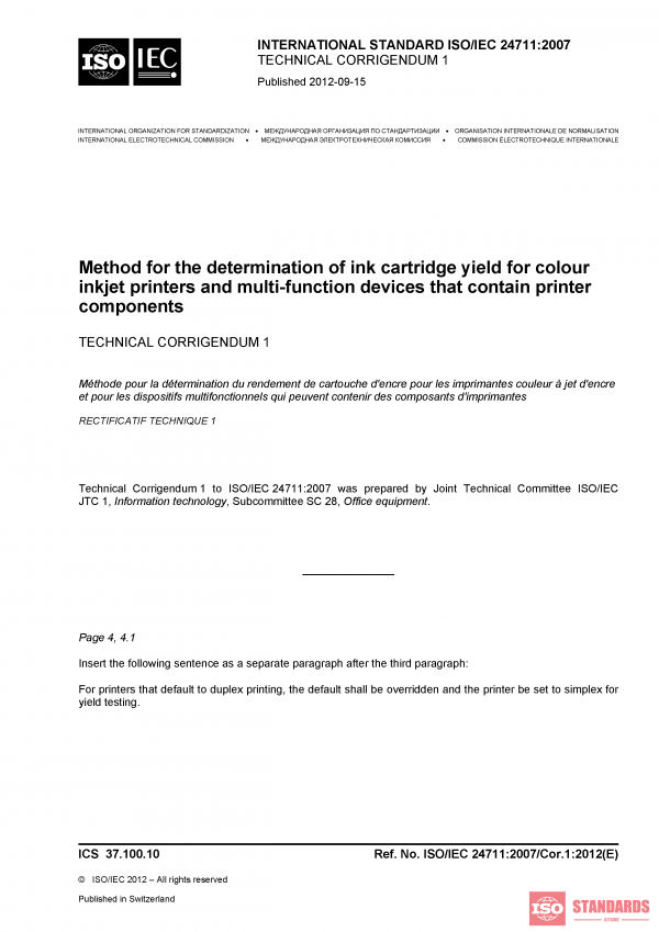 ISO/IEC 24711:2007/COR1:2012 PDF