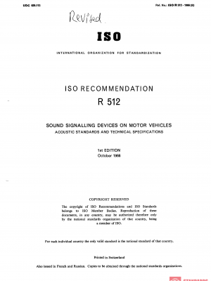 ISO/R 512:1966 PDF