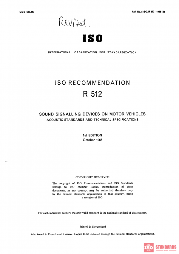 ISO/R 512:1966 PDF