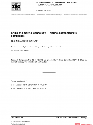 ISO 11606:2000/Cor 1:2005 PDF