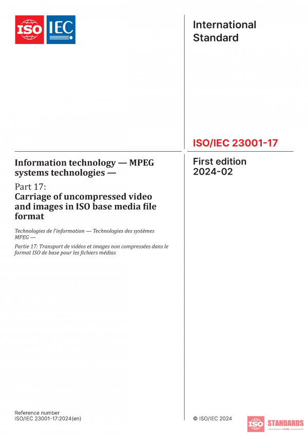 ISO/IEC 23001-17:2024 PDF