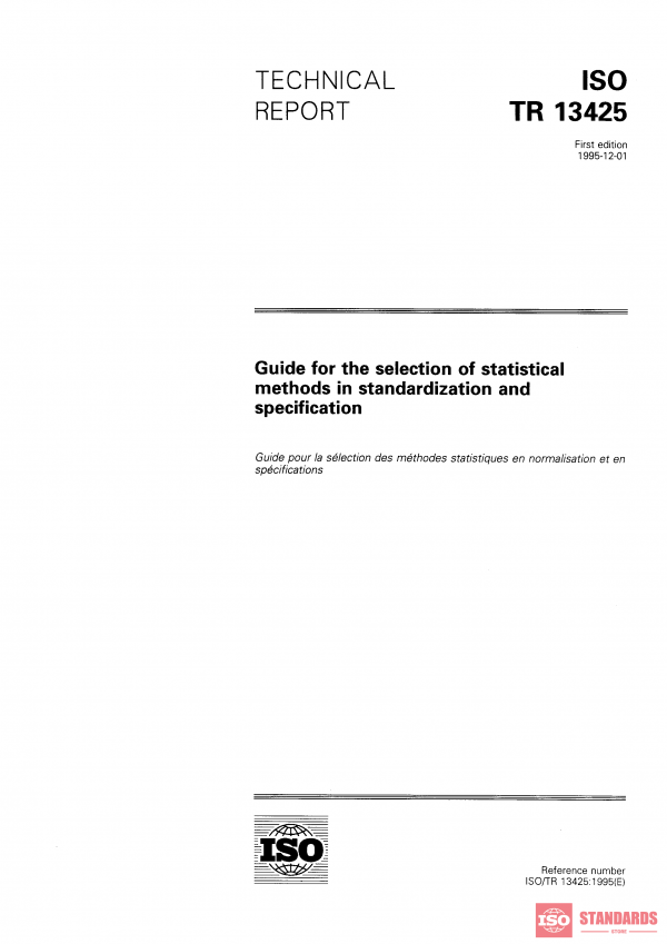 ISO/TR 13425:1995 PDF