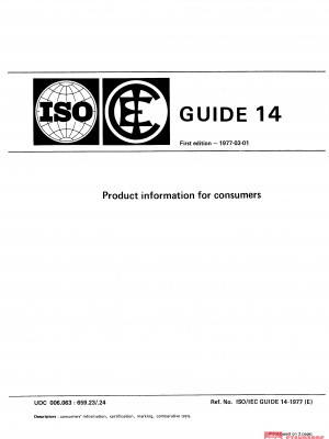 ISO/IEC Guide 14:1977 PDF