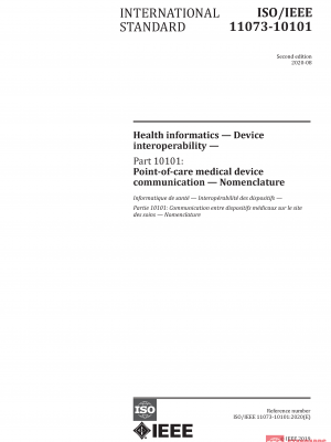 ISO/IEEE 11073-10101:2020 PDF