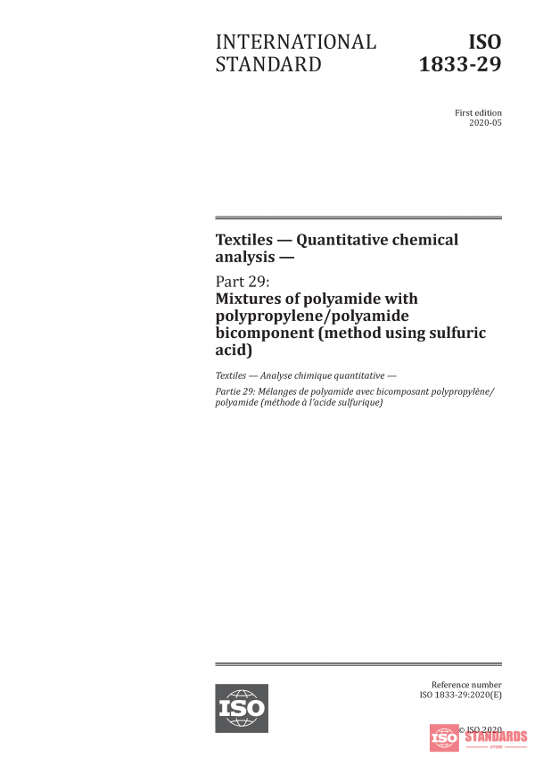 ISO 1833-29:2020 PDF