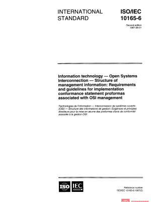 ISO/IEC 10165-6:1997 PDF