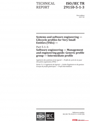ISO/IEC TR 29110-5-1-3:2017 PDF