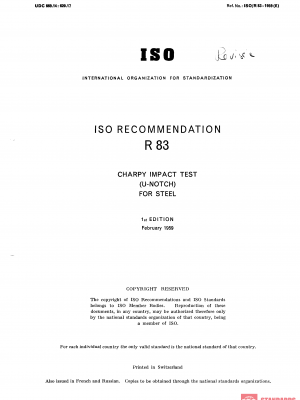 ISO/R 83:1959 PDF