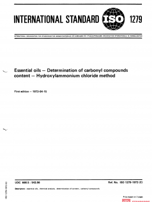 ISO 1279:1973 PDF