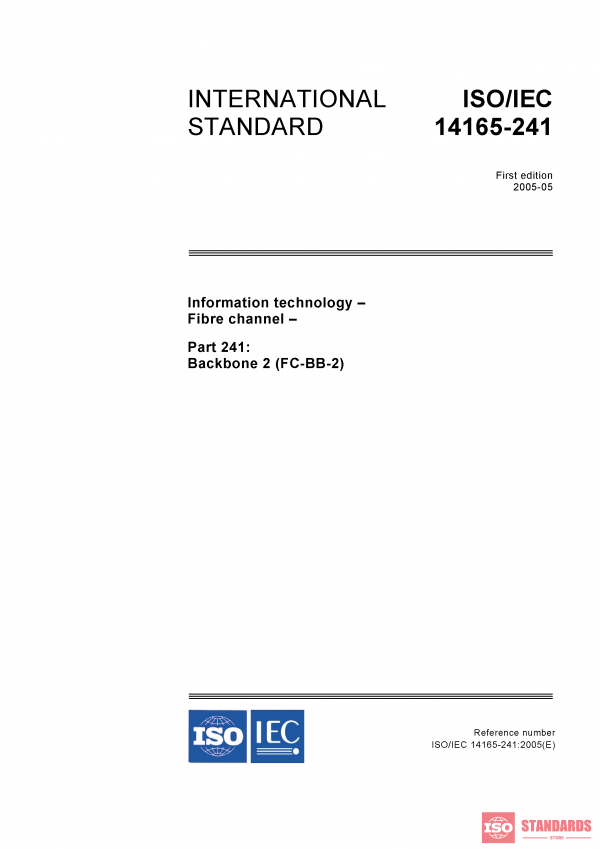 ISO/IEC 14165-241:2005 PDF