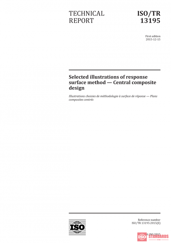 ISO/TR 13195:2015 PDF
