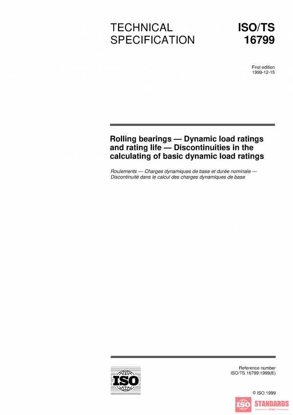 ISO/TS 16799:1999 PDF