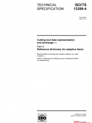 ISO/TS 13399-4:2007 PDF
