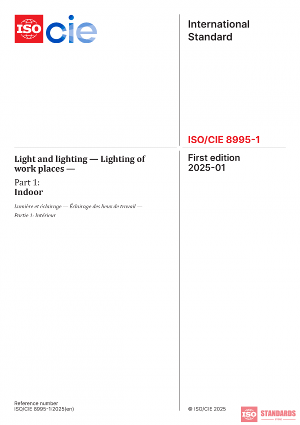 ISO/CIE 8995-1:2025 PDF