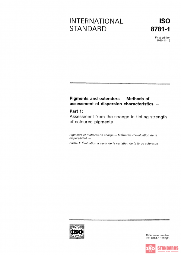 ISO 8781-1:1990 PDF